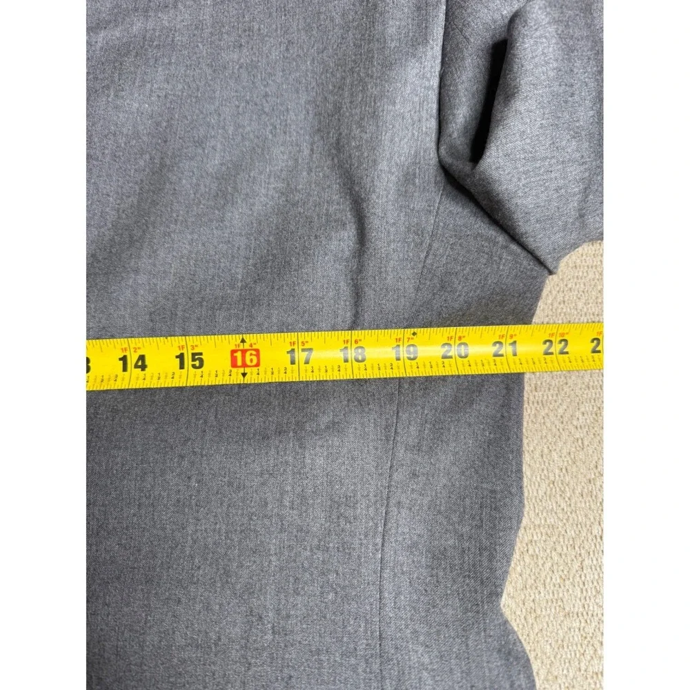Jos A Bank 1905 Tailored Fit Gray Wool‎ Blazer Sport Coat Mens 42L 36W